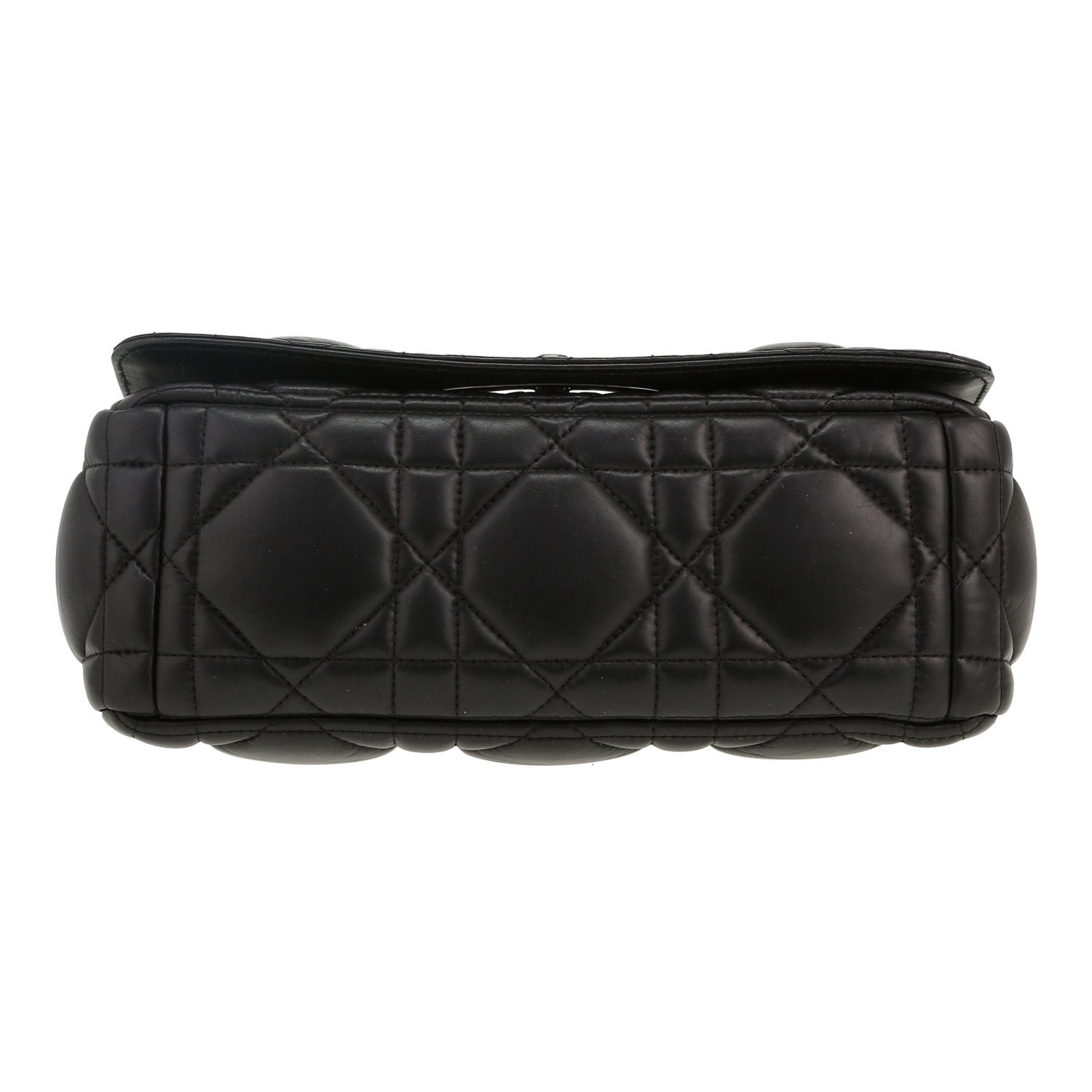 Borsa Dior  Caro in pelle cannage nera - Detail D1