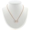 Bulgari B.Zero1 pendant in pink gold and ceramic - 360 thumbnail