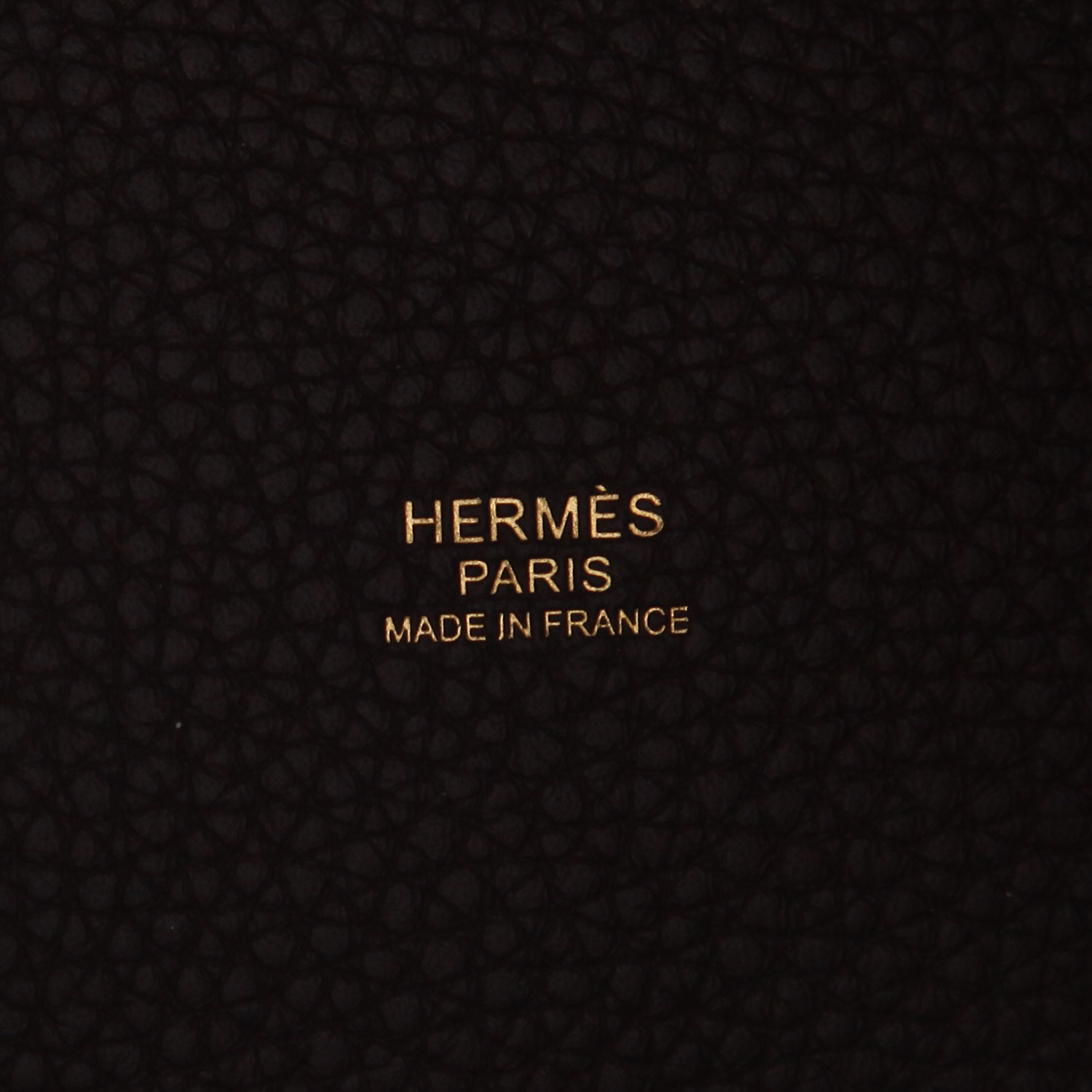 Sac à main Hermès  Picotin 18 cm en cuir togo Rouge Sellier - Detail D2