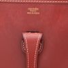 Sac bandoulière Hermès  Evelyne en cuir Chamonix rouge H - Detail D2 thumbnail