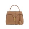 Sac bandoulière Celine  16 petit modèle  en cuir beige - 360 thumbnail