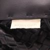 Bottega Veneta  Cabat small model  shopping bag  in black braided leather - Detail D2 thumbnail