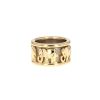 Bague bandeau Cartier  en or jaune et or blanc - 360 thumbnail