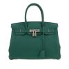 Sac à main Hermès  Birkin 30 cm en cuir togo vert-malachite - 360 thumbnail