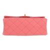 Chanel 2.55 shoulder bag  in pink quilted leather - Detail D1 thumbnail