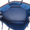 Hermès  Birkin 40 cm handbag  in blue Mykonos togo leather - Detail D3 thumbnail