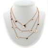 Hermès Clou d'H necklace in pink gold - 360 thumbnail