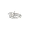 Hermès Finesse large model ring in white gold and diamonds - 00pp thumbnail