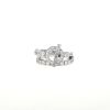 Hermès Finesse large model ring in white gold and diamonds - 360 thumbnail