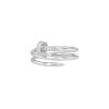 Cartier Juste un clou ring in white gold and diamonds - 00pp thumbnail