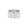 Cartier Tank large model ring in white gold and diamonds - 00pp thumbnail