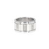 Cartier Tank large model ring in white gold and diamonds - 360 thumbnail