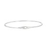 Bracelet jonc Dinh Van Serrure en or blanc - 00pp thumbnail