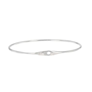 Bracciale a cerchio Dinh Van Serrure in oro bianco