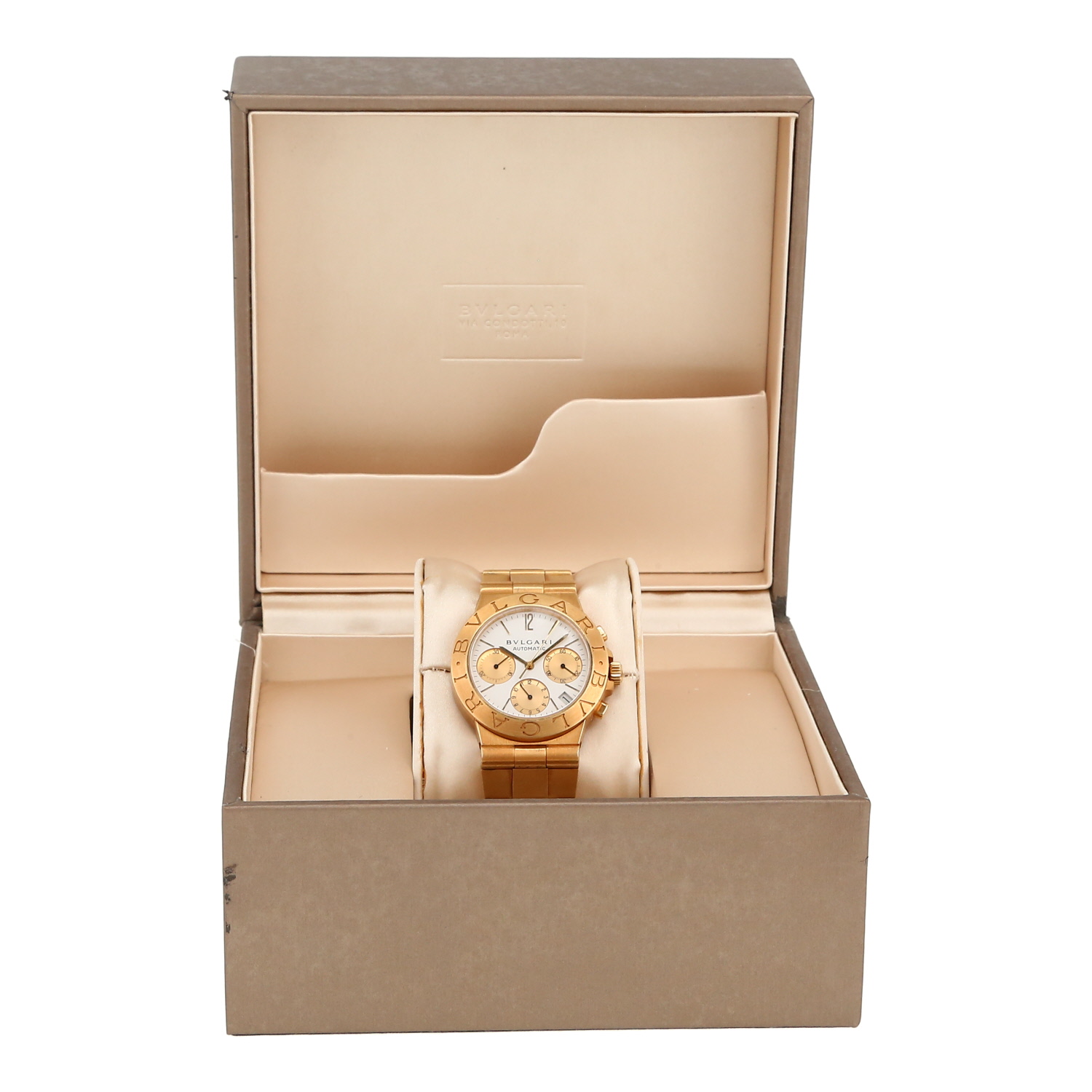 Reloj Bulgari Diagono Chrono de oro amarillo Circa 2000