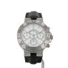 Bulgari Diagono Chrono  in white gold Ref: Bulgari - CHW40GAM  Circa 2000 - 360 thumbnail