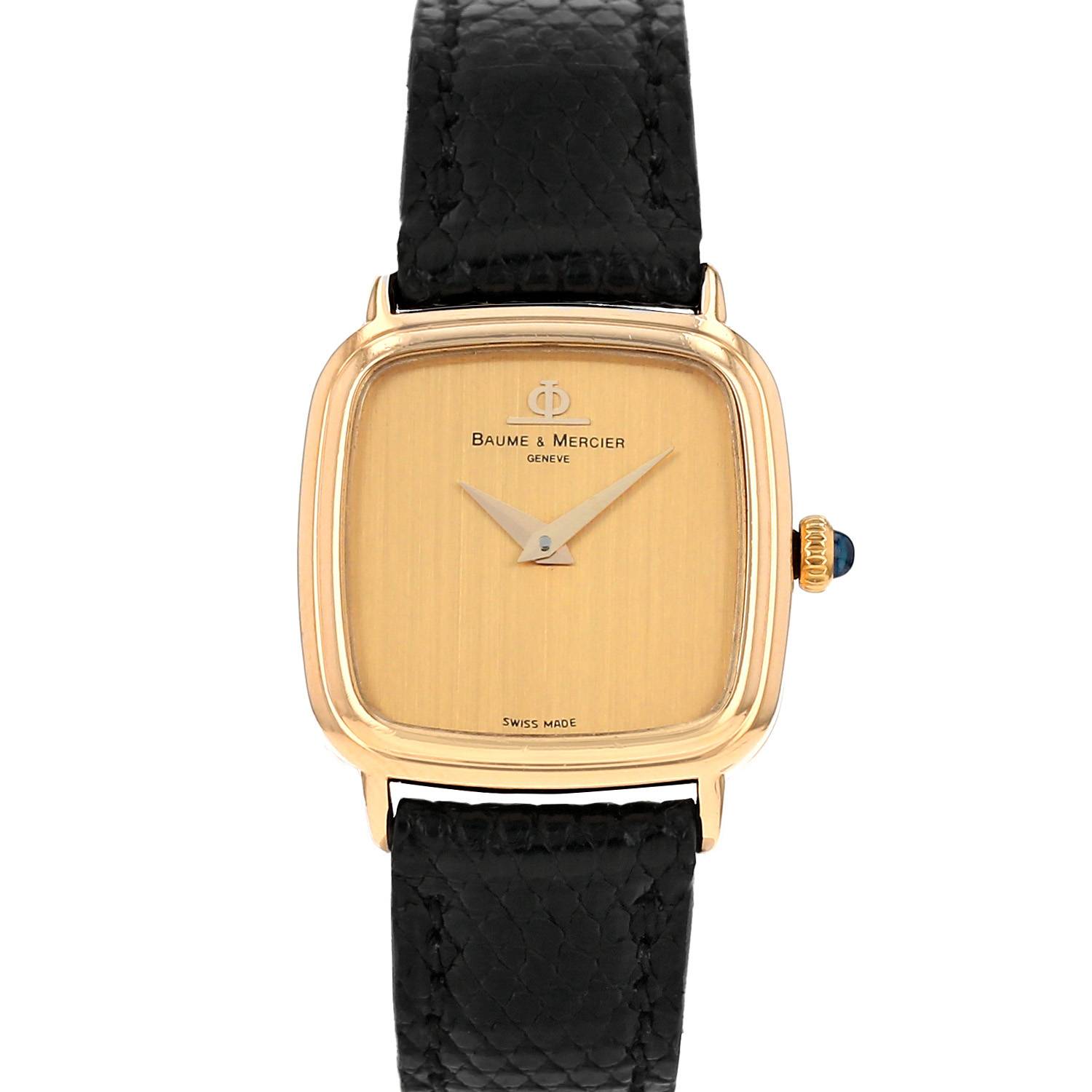 Reloj Baume & Mercier Vintage de oro amarillo Ref: Baume & Mercier - 38353  Circa 1990