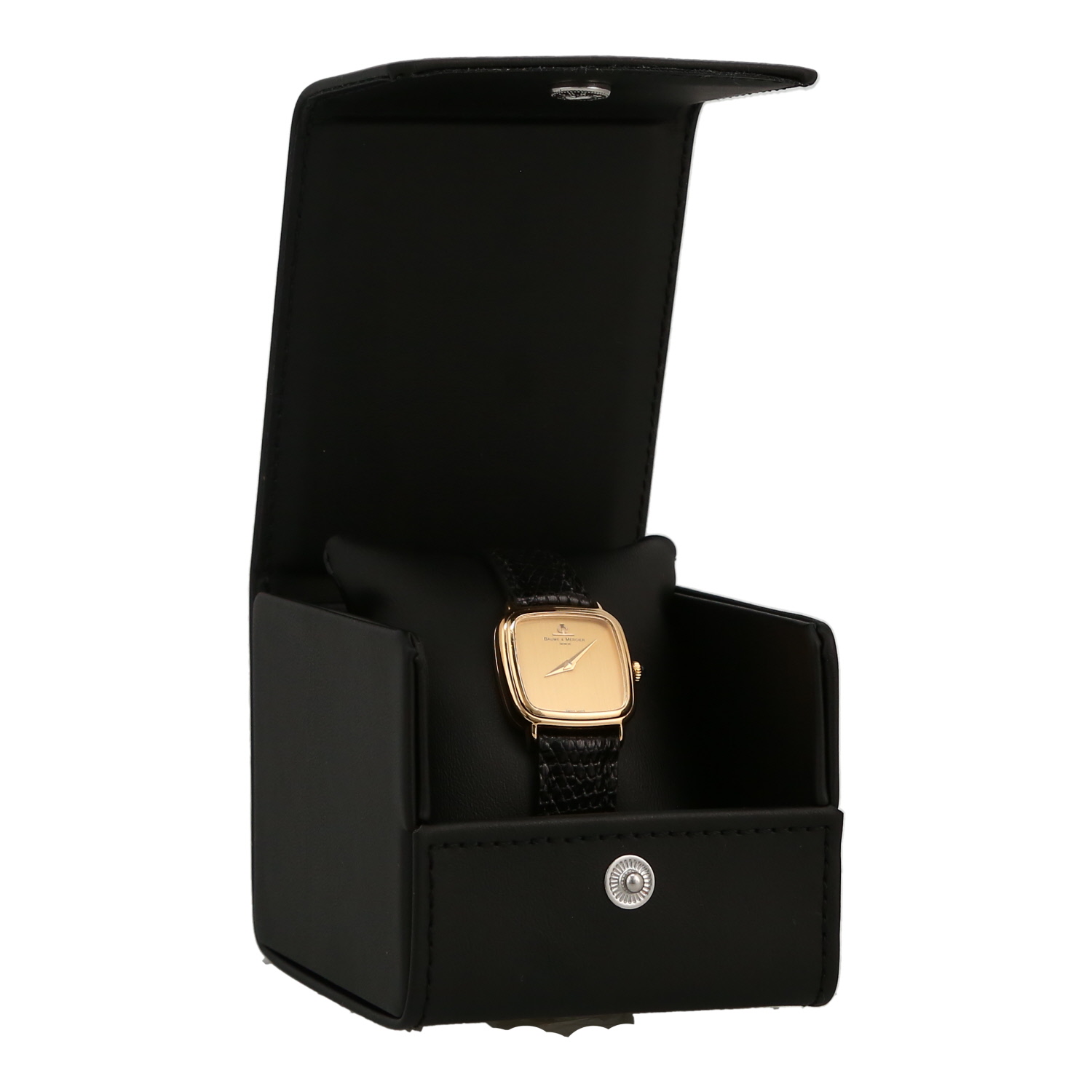 Baume 
Mercier Vintage  in yellow gold Ref: Baume 
Mercier - 38353  Circa 1990