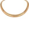 Collier Vintage tubogas en or jaune, or rose et or blanc - 00pp thumbnail