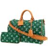 Bolso de mano Louis Vuitton  Speedy P9 en cuero Monogram verde y cuero natural - 00pp thumbnail