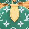 Bolso de mano Louis Vuitton  Speedy P9 en cuero Monogram verde y cuero natural - Detail D2 thumbnail