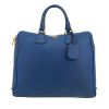 Bolso de mano Prada   en cuero azul - 360 thumbnail