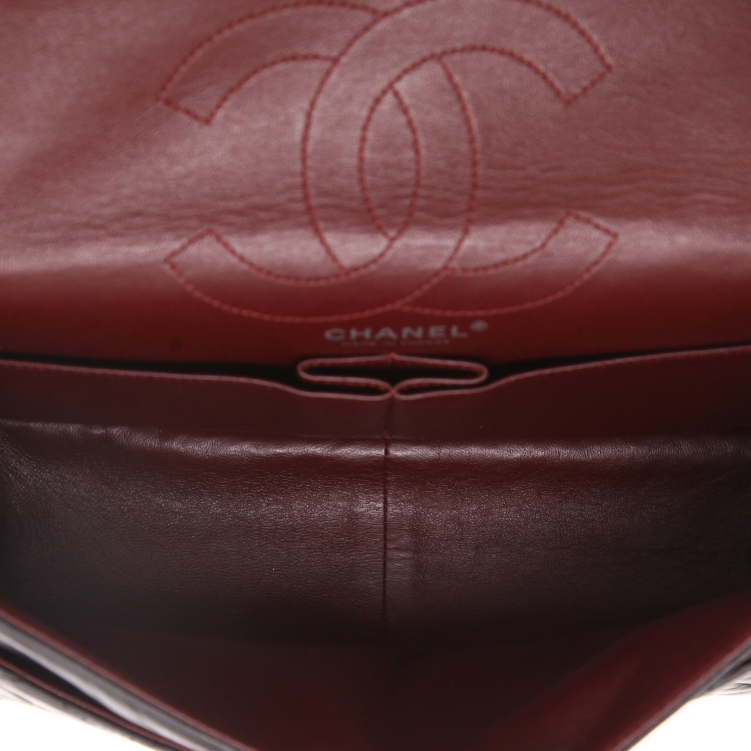 Borsa Chanel 2.55 in pelle trapuntata nera - Detail D3