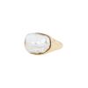 Tiffany & Co Angela Cummings  1970's ring in yellow gold and mother of pearl - 00pp thumbnail