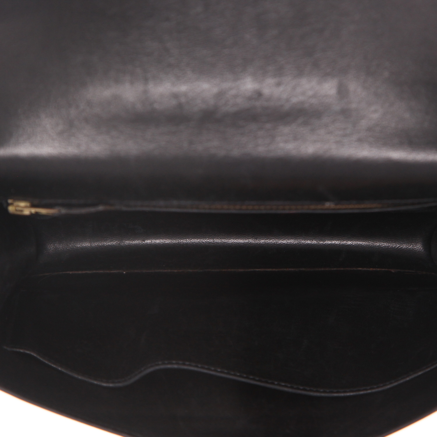 Sac à main Hermès  Constance en cuir box noir - Detail D3