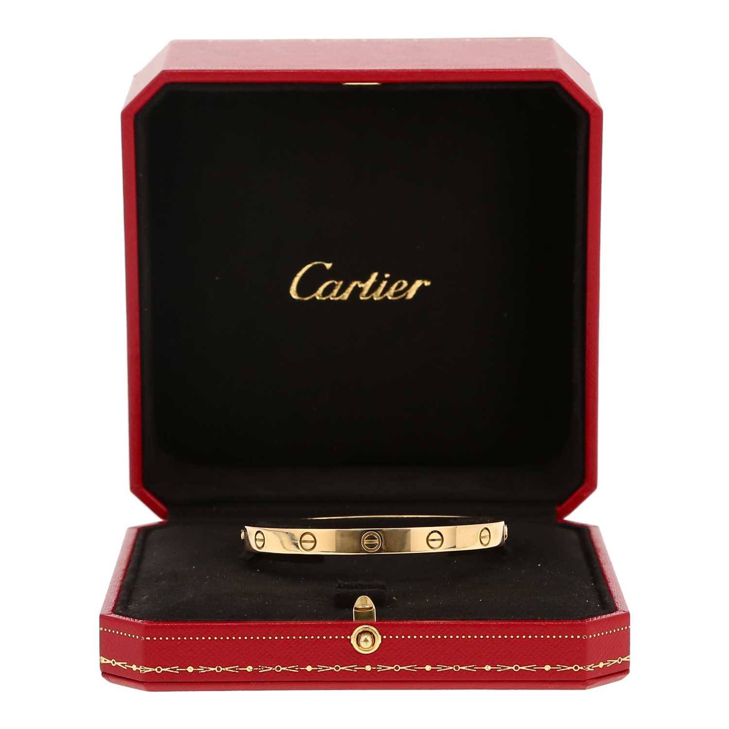 Cartier Love bracelet in yellow gold - Detail D2