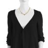 Collier Vintage  en or jaune et pierres de couleurs - Detail D1 thumbnail