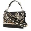 Borsa Fendi  Kan I in pelle nera e pelle beige - 00pp thumbnail