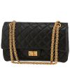 Bolso de mano Chanel  Chanel 2.55 en cuero acolchado negro - 00pp thumbnail