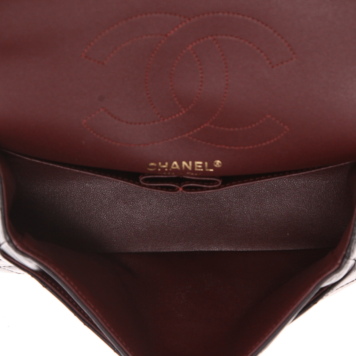 Sac à main Chanel  Chanel 2.55 en cuir matelassé noir - Detail D3