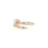 Anello Cartier Juste un clou in oro rosa e diamanti - 00pp thumbnail