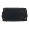 Borsa Celine  Luggage modello medio  in pelle blu - Detail D1 thumbnail