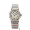 Montre Cartier Santos en or et acier Vers 1990 - 360 thumbnail