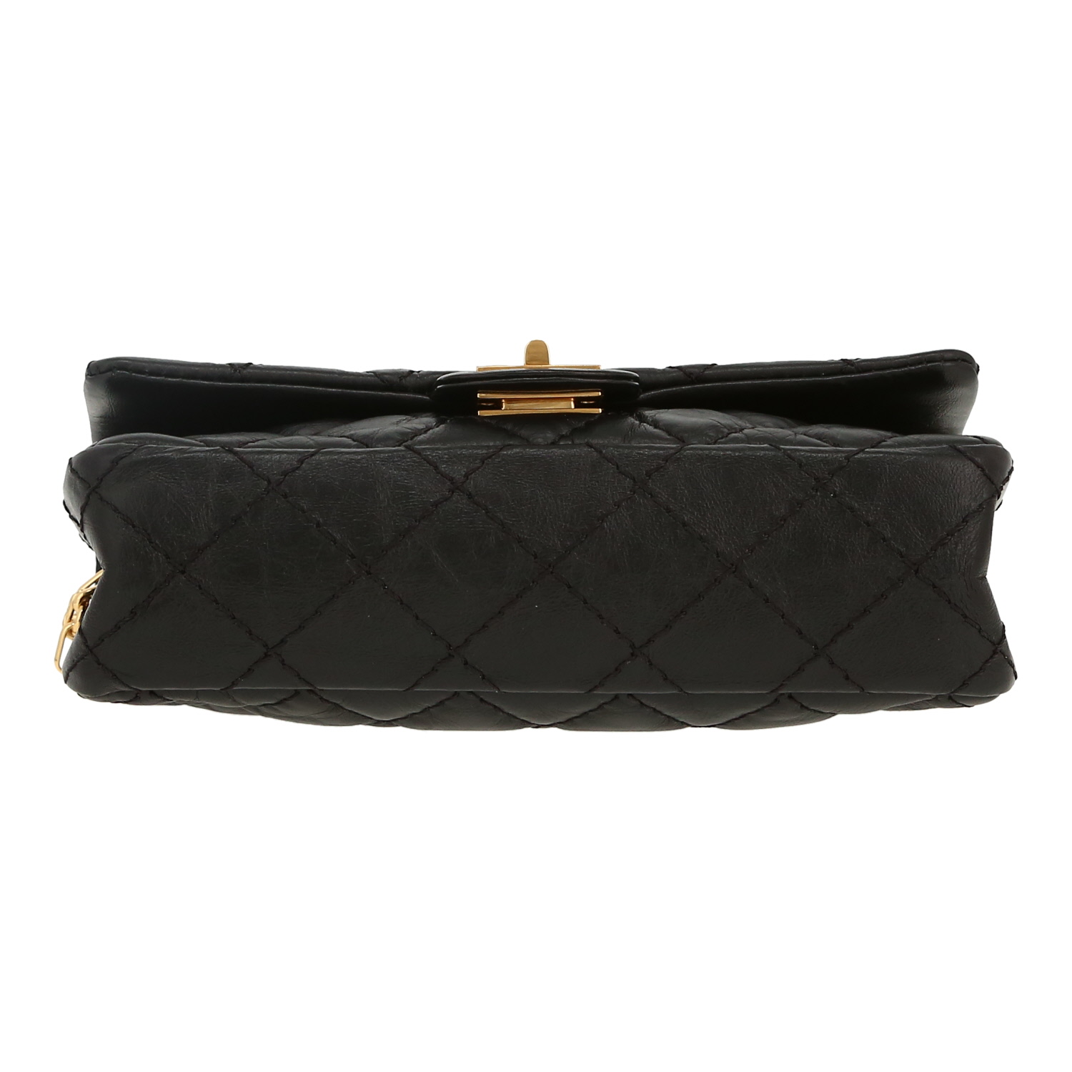 Chanel  Pochette ceinture in black quilted leather - Detail D1