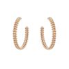 Cartier Clash De Cartier small model hoop earrings in pink gold - 00pp thumbnail