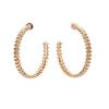 Cartier Clash De Cartier small model hoop earrings in pink gold - 360 thumbnail