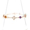 Bulgari Diva's Dream bracelet in pink gold, diamonds and colored stones - 360 thumbnail