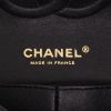 Chanel  Timeless Classic medium model  handbag  in black chevron quilted leather - Detail D2 thumbnail