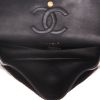 Chanel  Timeless Classic medium model  handbag  in black chevron quilted leather - Detail D3 thumbnail