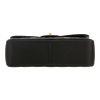 Chanel  Timeless Jumbo shoulder bag  in black quilted grained leather - Detail D1 thumbnail