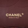 Chanel  Timeless Jumbo shoulder bag  in black quilted grained leather - Detail D2 thumbnail