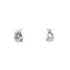 Paire de boucles d'oreilles Chaumet Lien en or blanc et diamants - 360 thumbnail