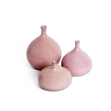 Jacques Ruelland (1926-2008) & Dani Ruelland (1933-2010), Deux vases 'Figue' et un vase 'Aplati' - circa 1960/70
