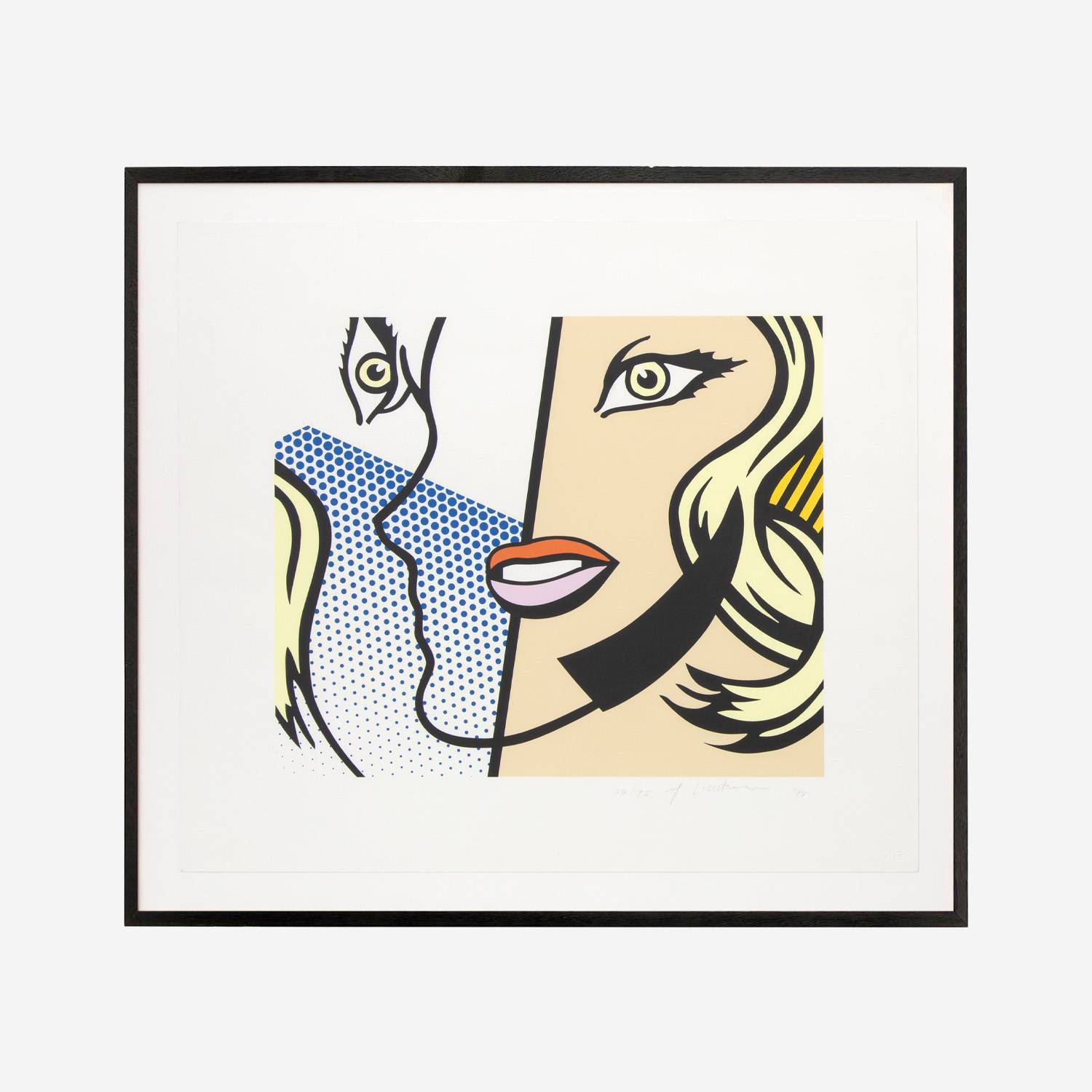 Roy Lichtenstein (1923-1997), Untitled Head - 1995