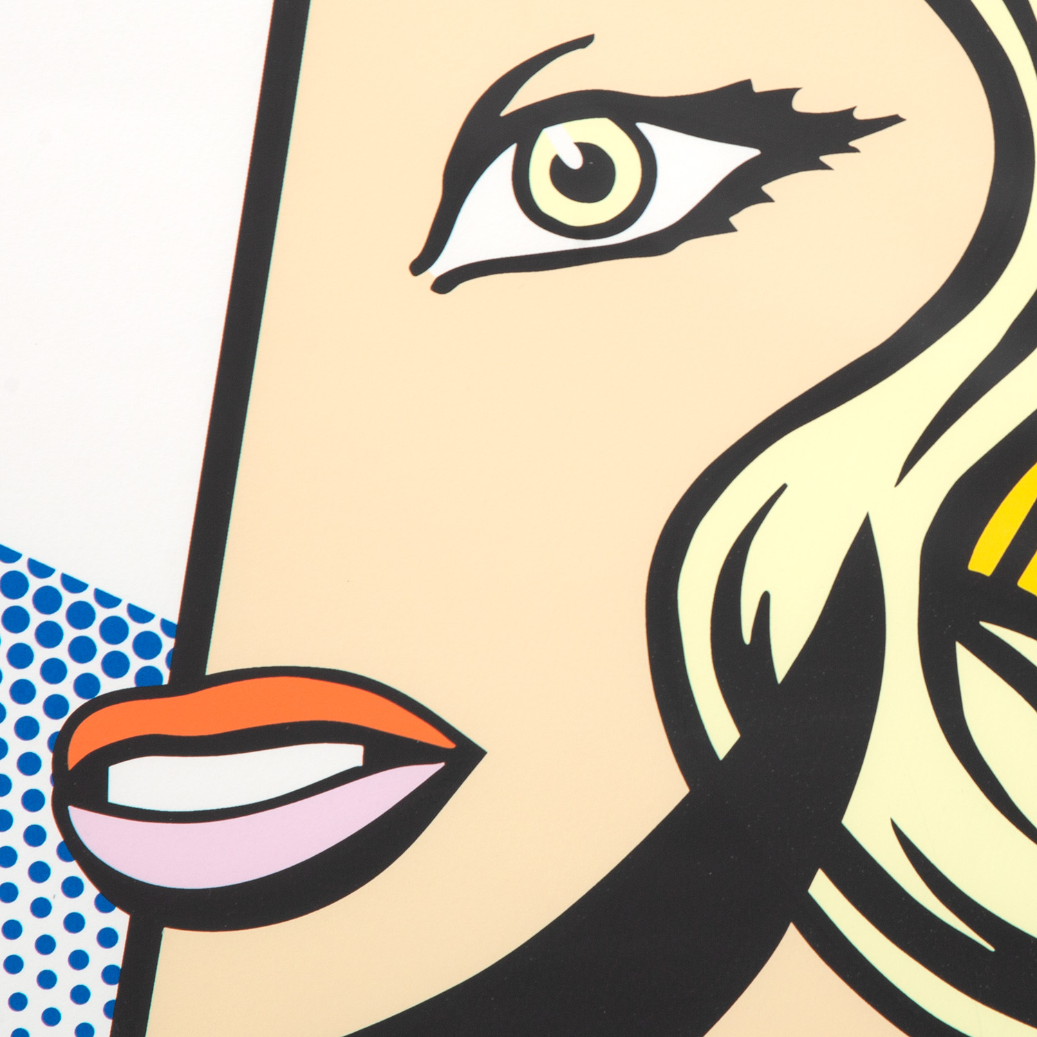 Roy Lichtenstein (1923-1997), Untitled Head - 1995 - Detail D1