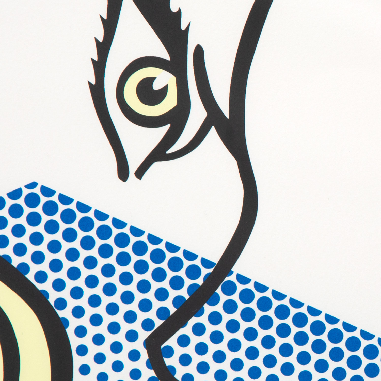 Roy Lichtenstein (1923-1997), Untitled Head - 1995 - Detail D2